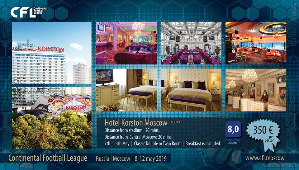 Continental Football League 2019 Mosca 12