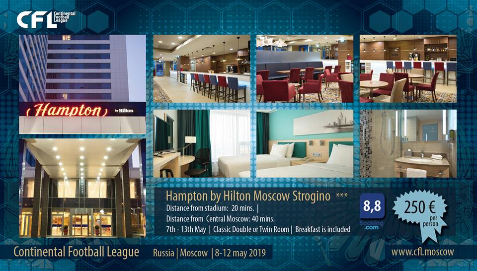 Continental Football League 2019 Mosca 16
