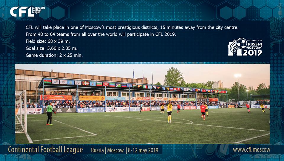 Continental Football League 2019 Mosca 5