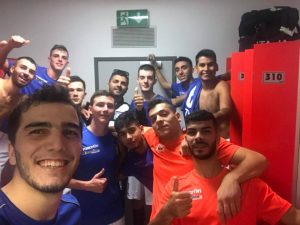 Coppa del Mondo U21 Minifootball 2018 Italia Slovacchia spogliatoio