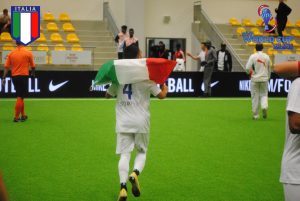 Coppa del Mondo U21 Minifootball 2018 Italia vince quarti di finale