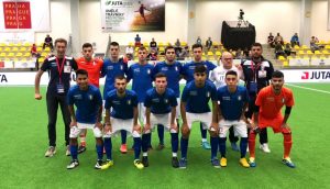 Nazionale Italia U21 Minifootball Coppa del Mondo WMF Praga 2018_blu