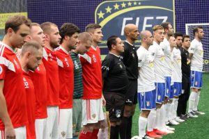 FIF7 WC18 Italia Russia inno