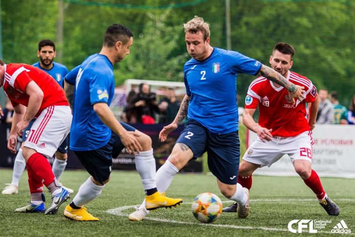 CFL19 Amichevole C8 RUSSIA 2- ITALIA 3-33