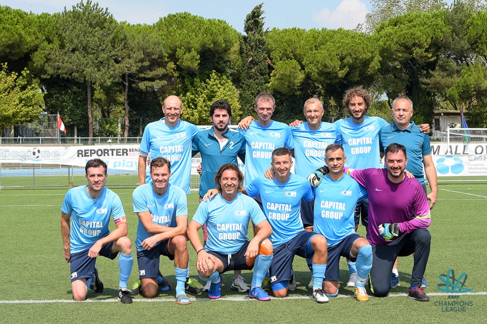 Moscvich Russia Vincitori Champions League Over40 2019