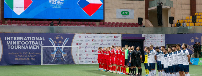 Baku 2023 Nazionale Italia-Repubblica Ceca formazioni