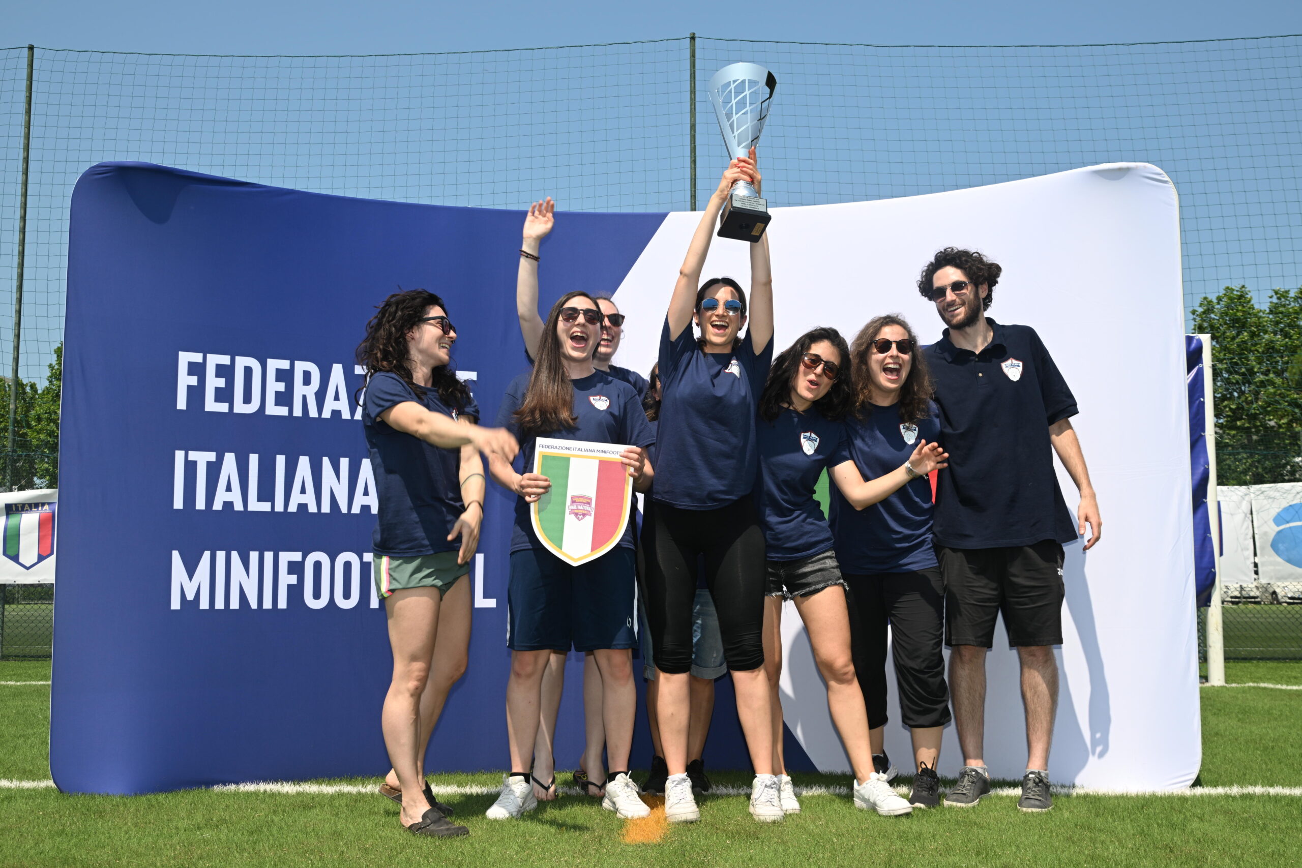 Campioni d'Italia Minifootball 2023 c5 Femminile Mix Team Firenze