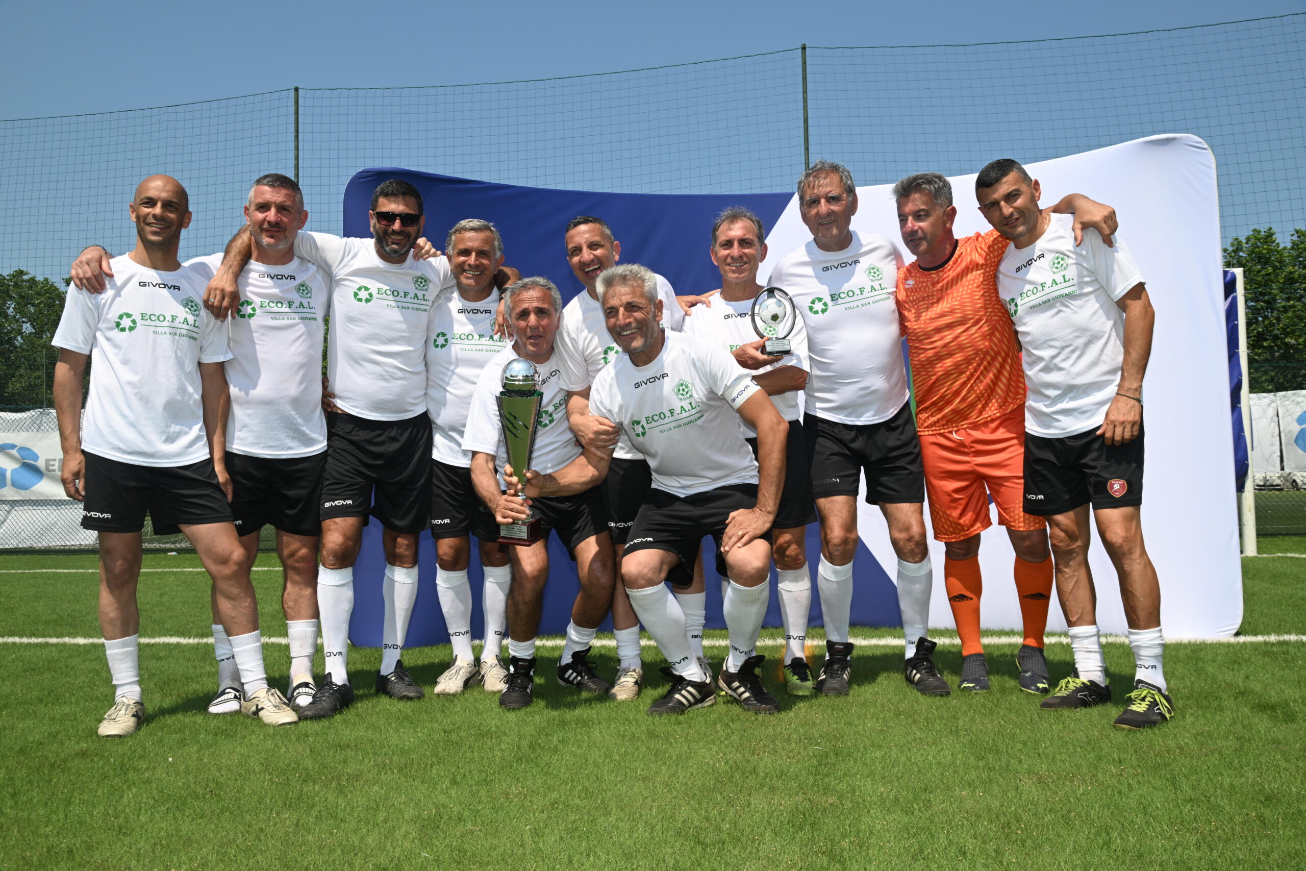 Campioni d'Italia 2023 Minifootball c7 over 50 Pentagono Reggio Calabria