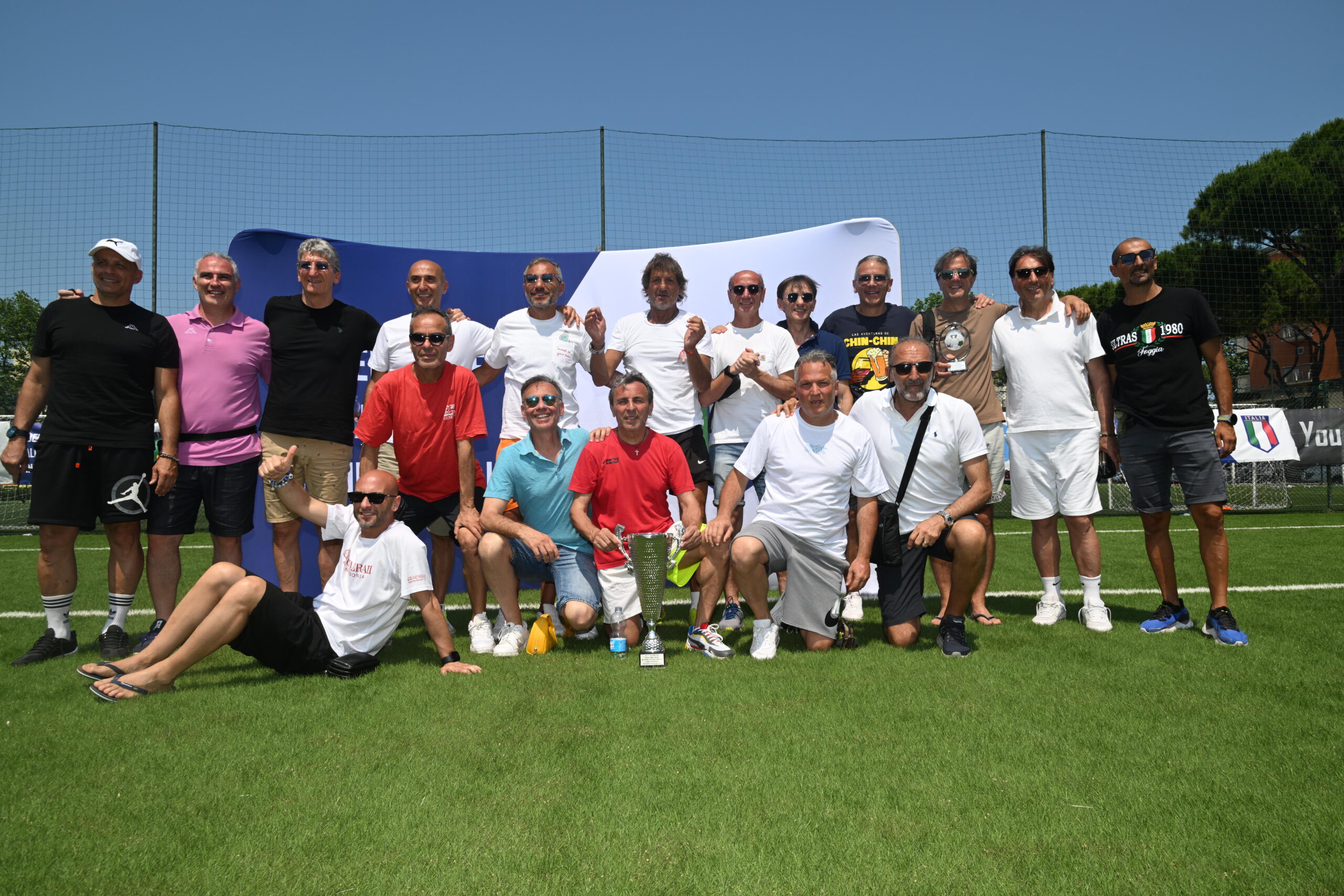 Campioni d'Italia 2023 Minifootball c7 over 55 Gruppo Abate Foggia