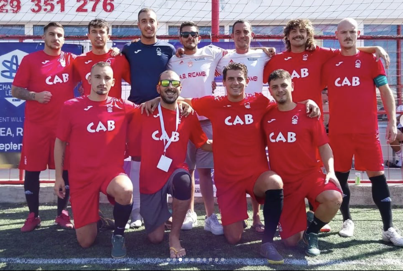 Nottingham Forrest Livorno squadra in allenamento Nottingham Forrest Livorno squadra in allenamento