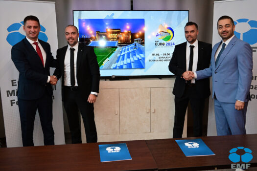 EMF EURO 2024 Sarajevo Bosnia & Herzegovina EMF president