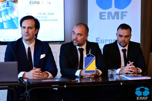 EMF EURO 2024 Sarajevo Bosnia & Herzegovina comitato organizzatore locale